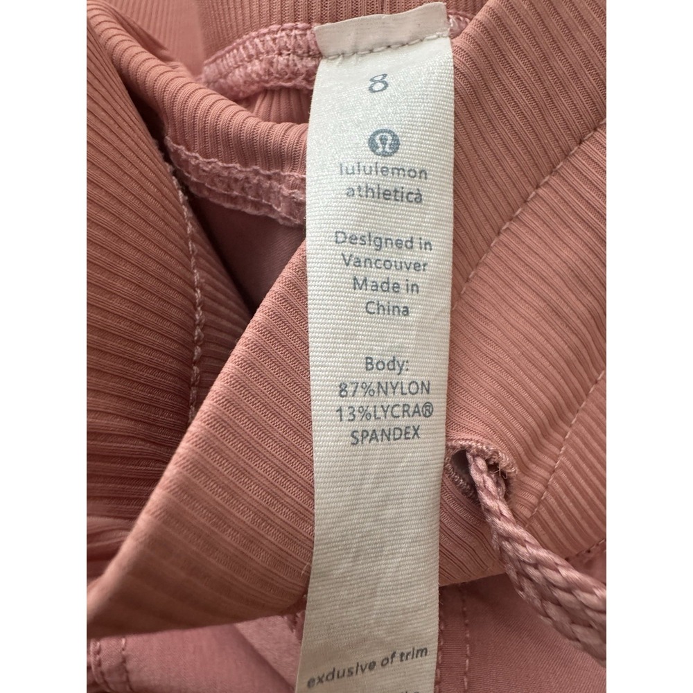 Lululemon Dance Studio Jogger Dusty Rose Drawstring Size 8 - Picture 4 of 4